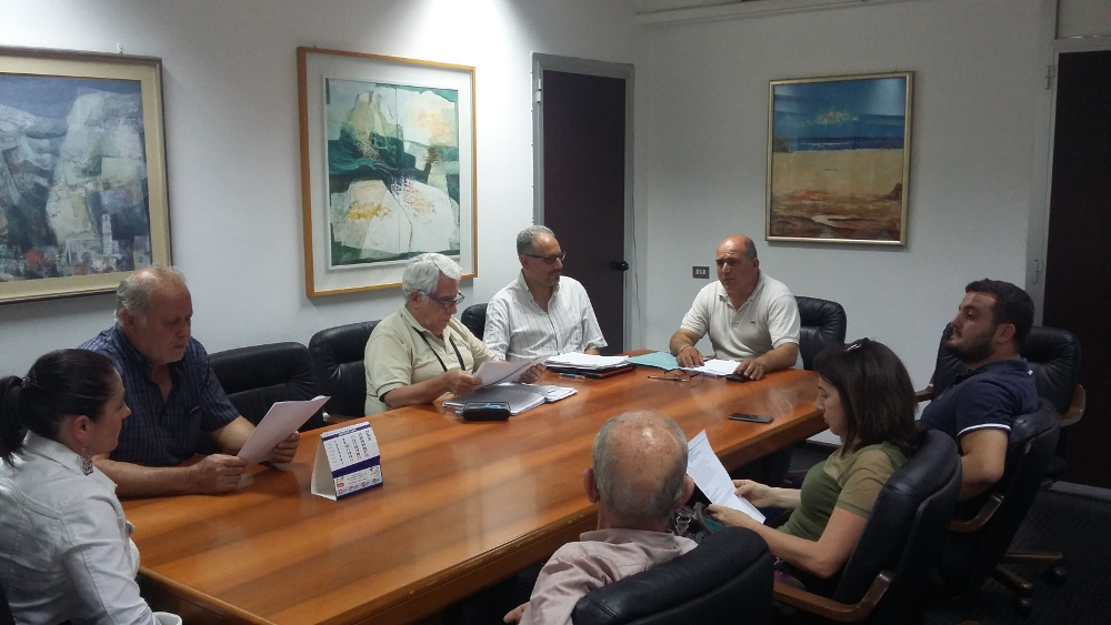 L'incontro del 1° luglio. Foto inviata da Marco Fadda
