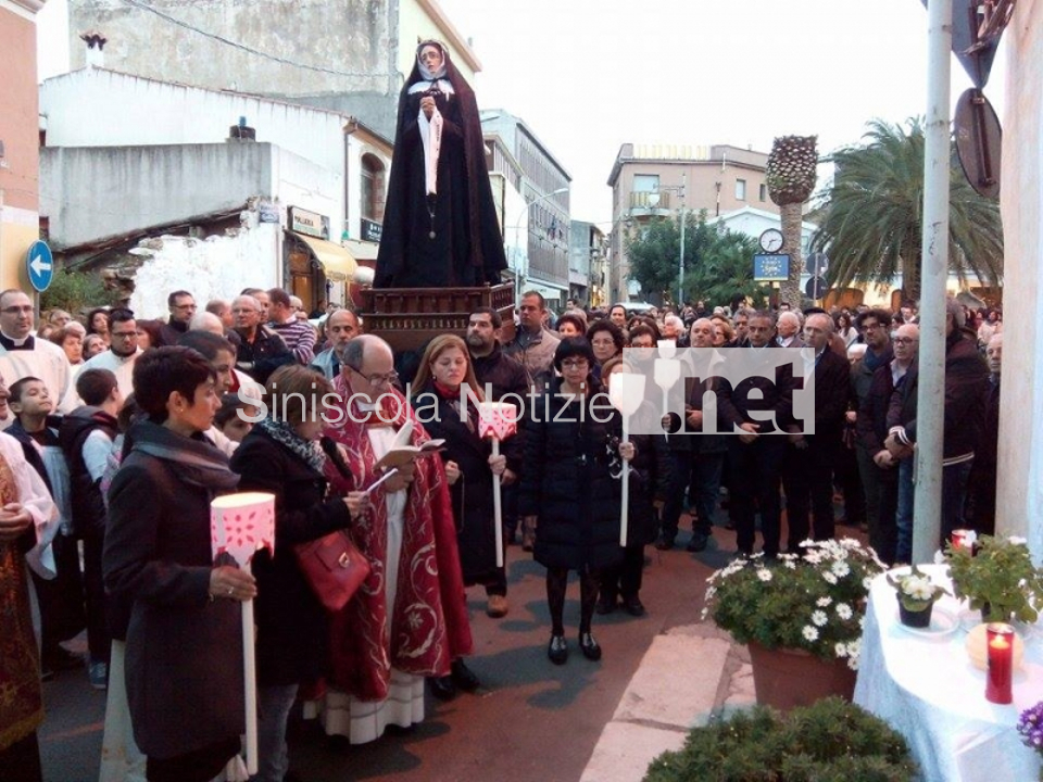 Un'immagine della Via Crucis dello scorso anno