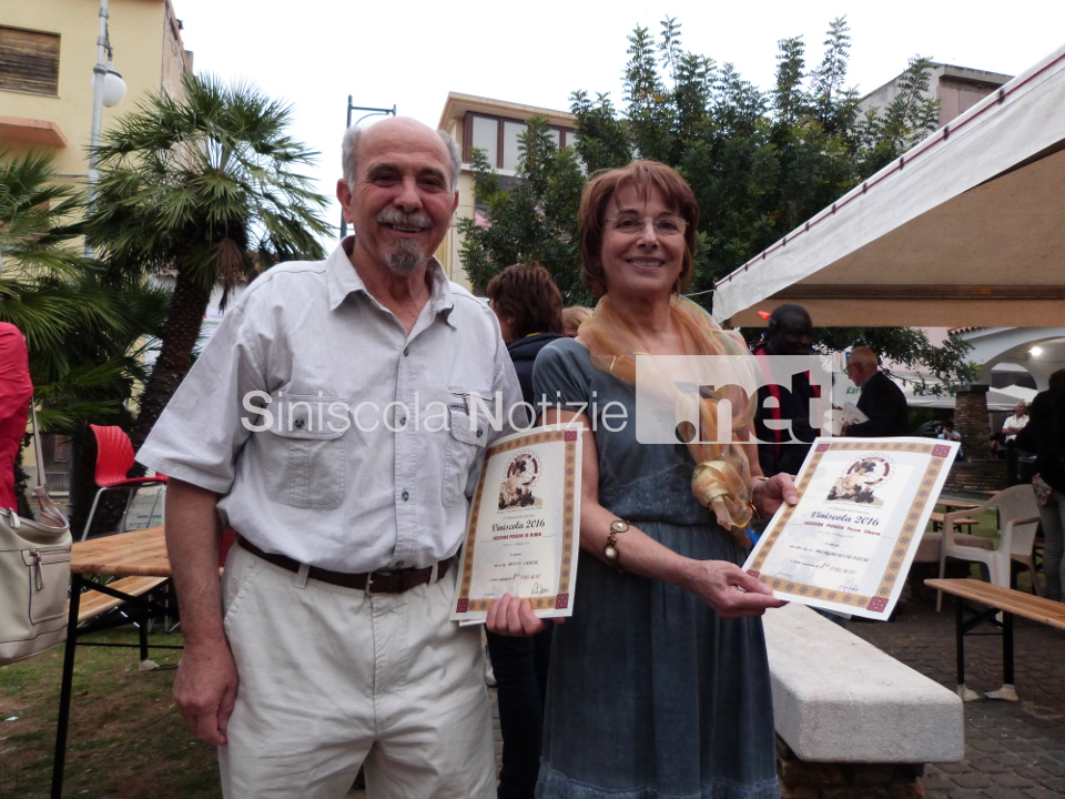 I poeti Dante Erriu e Margherita Flore