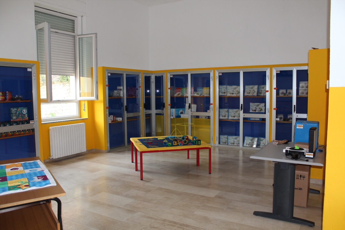 L'atelier creativo del comprensivo 1. Foto invata alla redazione